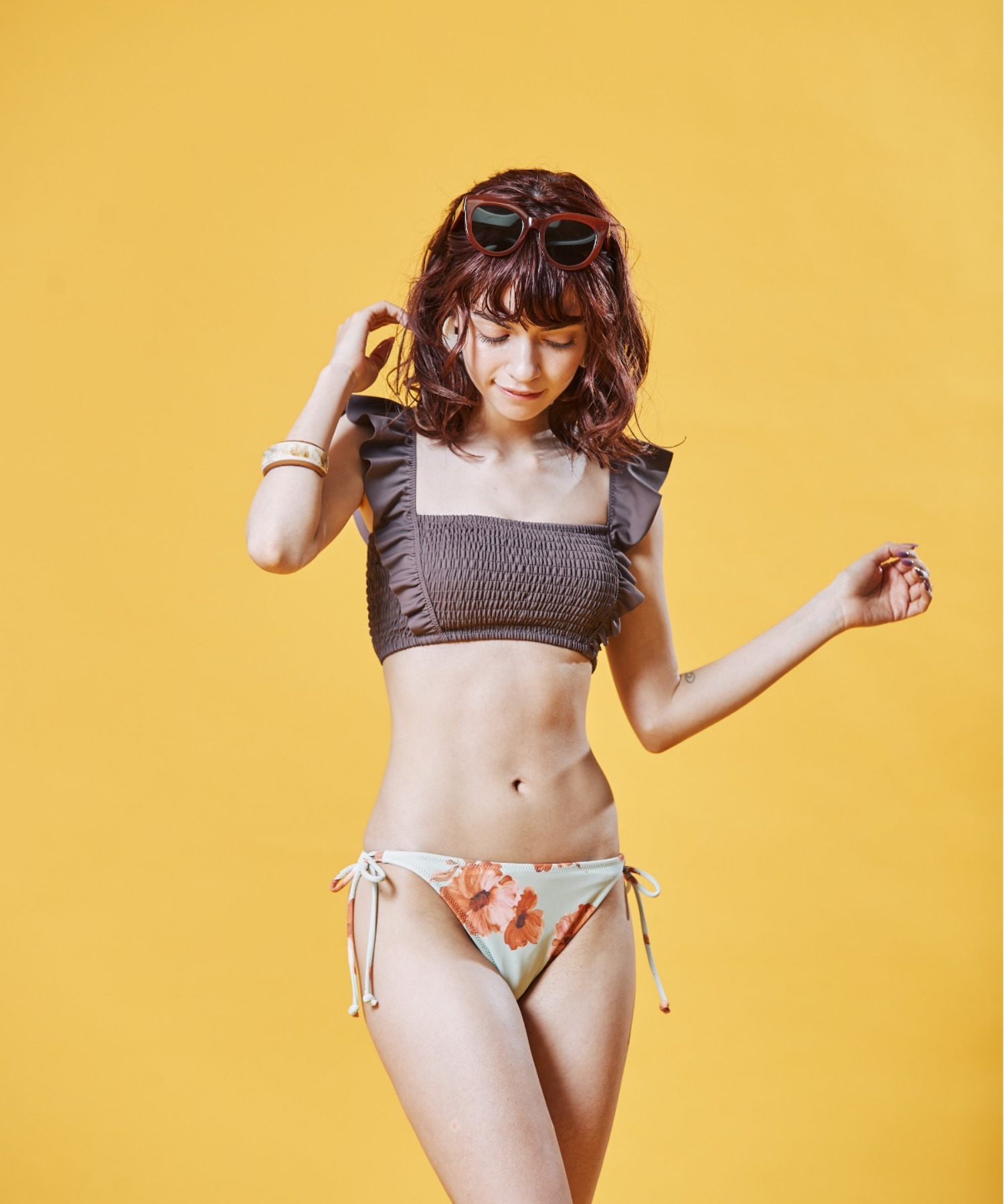San ai Resort 西武池袋本店】シャーリングが可愛い♡ノンワイヤー
